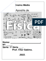 Apostila de Física 1 Série 2022 Prof - Vítor