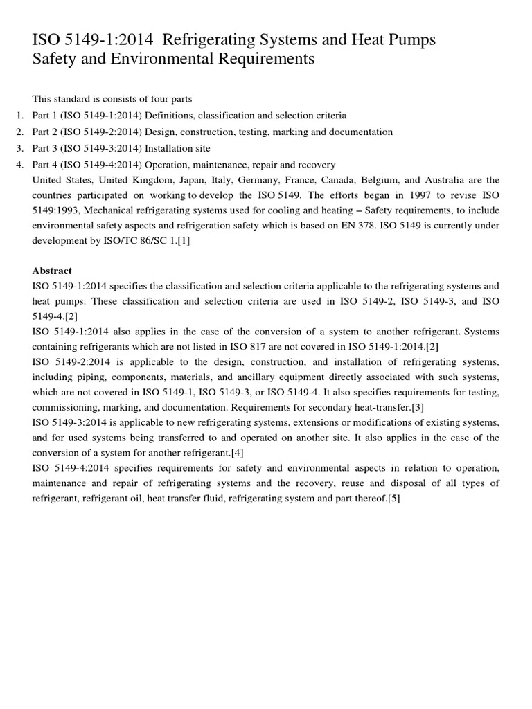 ISOStandard 5147 | PDF