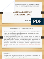 Sistema Politico Guatemalteco