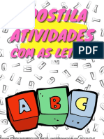 Apostila Atividades Com As Letras