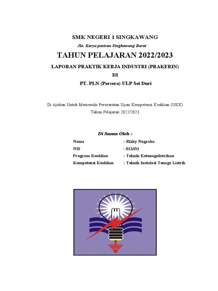 Laporan PKL Titl 2022 Rizky | PDF