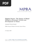 The Impact of Illegal Mining On The Ghanaian Economy Final For Mpra Submit