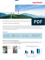 Actrel Wind Turbine Bearing Cleaning Fact Sheet en