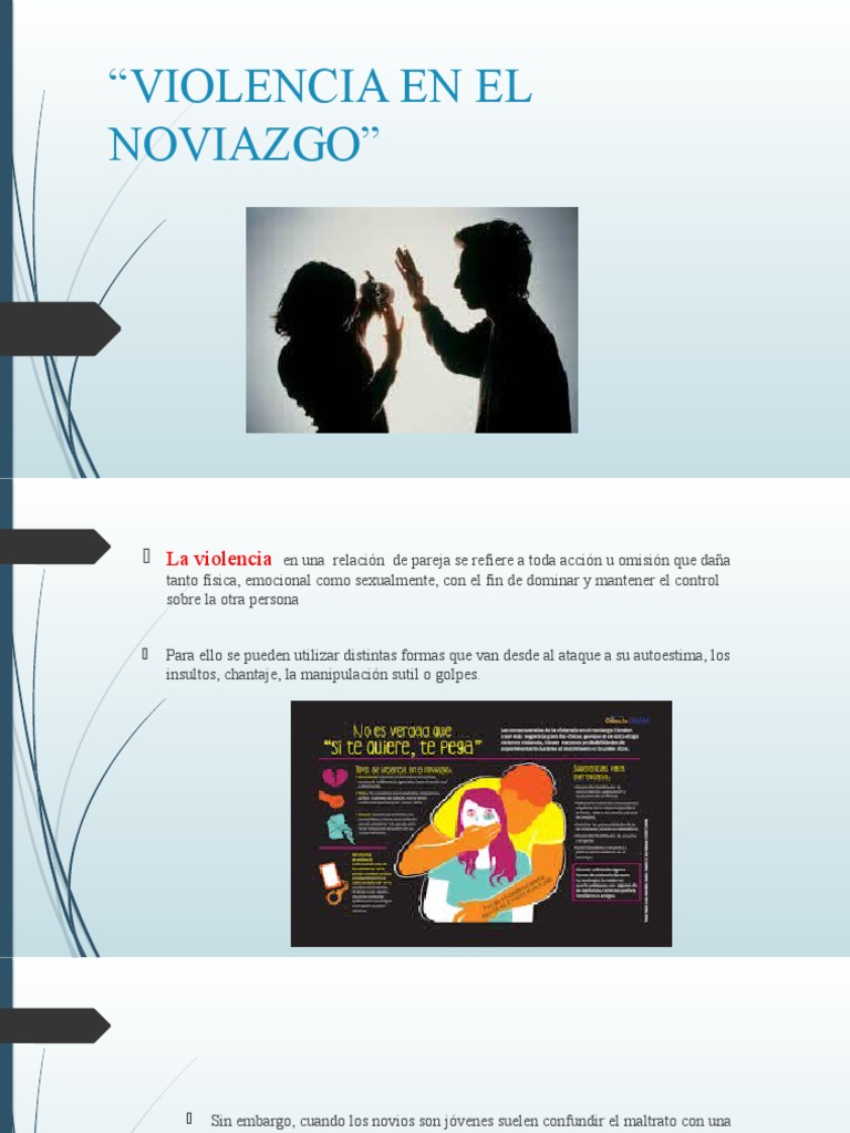Violencia en El Noviazgo | PDF | Violencia | Amor