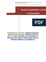 6.5. Plan de Seguridad y Salud Ocupacional