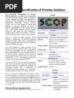 Structural Classification of Proteins Database