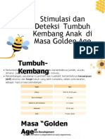 Stimulasi Dan Deteksi Tumbuh Kembang Anak Di Masa Golden Age