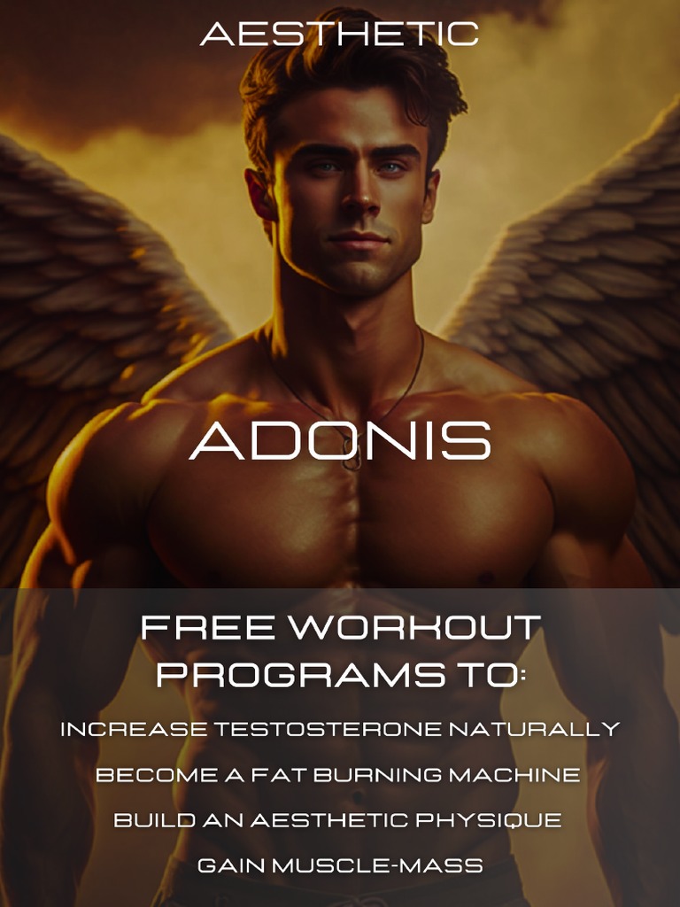 ADONIS Workout Programs PDF Weight Training Determinants Of Health