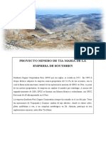 Antecedentes de La Empresa Southern Peru Copper Corporation