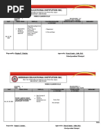 Weekly Learning Plan Week 33 - Examination