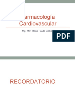 Clase 6 - Farmacologia Cardiovascular