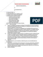 Diseño Del Proyecto Participativo Involucrate y Actua-Dpcc