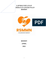 Laporan Bulan April Kesehatan Lingkungan RSMMN 2023
