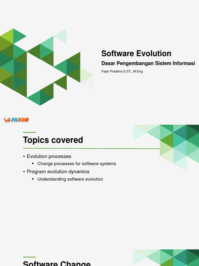 12 dpsi software evolution pdf software system