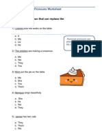 English Revision Year 1