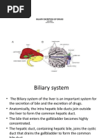 Biliary Excretion of Drugs 2