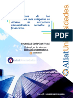 Finanzas Corporativas - Problemática de Los Instrumentos Más Utilizados en México: La Estructura Administrativa, Contable y Financiera