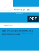 Ivitation Letter Xi PG