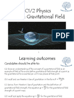 Chapter 7 Gravitational Field Teacher