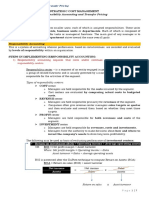 STRATEGIC COST MANAGEMENT - Responsibility Accounting and Transfer Pricing - Concepts