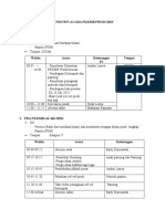 Rundown Acara PKKMB Prodi 2023