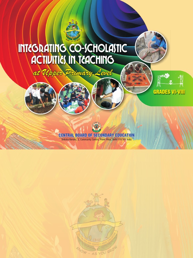 Integrating co scholastic activities in teaching at upper primary level
