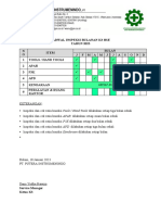 3.B Jadwal Inspeksi Bulanan K3 HSE