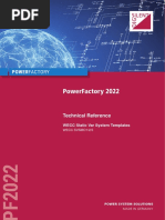 Powerfactory 2022: Technical Reference