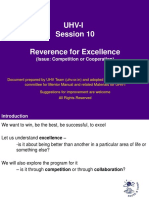 Ind 10 Relationship - Reverence For Excellence
