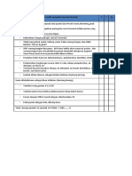 Form Audit Kewaspadaan Standar