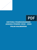 Kriteria Pemrograman Jangka Pendek 2018-2020 Pulau Kalimantan
