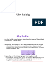 Lec 11,12 Reactions of Alkyl Halides