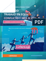 Dps 2023-1 - Semana 12 - Liderazgo Trabajo en Equipo Conflicto y Negociación Ok