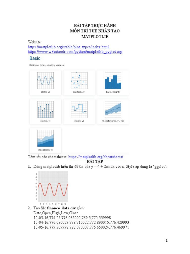 Lab 4 - matplotlib | PDF