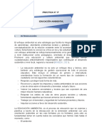 Práctica 17 - Educación Ambiental, Una Estrategia de Cambio de Actitud de La Población en General.