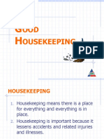 Lesson 8 Housekeeping