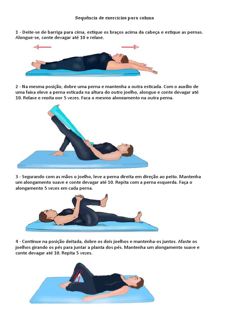 Exercícios COLUNA | PDF, image size:768x1024
