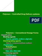 Polymers - Controlled Drug Delivery Systems