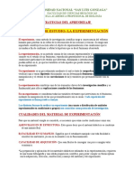 FFCCBB Semana 15 Tema La Técnica de La Experimentación 2022 I VB