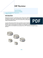 4.1 Gate Turn Off Thyristor