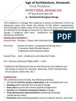 Banglow Design Time Problem - Sem VIII (2020-21)