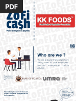 Zofi Cash - KK Foods