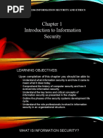 Week 1 - Introduction To Information Security