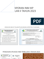 Pelaporan Inm Ikp Tribulan Ii 7 Juli 23