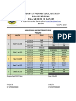 Jadwal Ujian