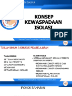 Kewaspadaan Isolasi