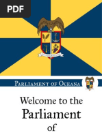 Parliament of Oceana Welcome Presentation