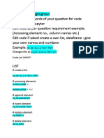 Python Codes