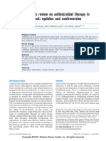 A Narrative Review On Antimicrobial Therapy in Septic Shock Updates