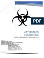 Materiales Biologicos - Practica Professional